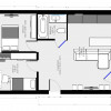 Mieszkanie 53 m2,  3-pok. wszystko nowe