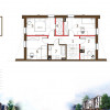 Mieszkanie dwupoziomowe w szeregówce 112,51 m2
