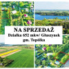 Tania działka rekreacyjna nad Jeziorem Głuszyńskim. Lokalizacja: Głuszynek, gm. Topólka.