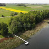 Działka rolna linia brzegowa Jez. Krzywe Mazury