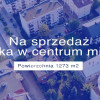 Działka 1273 m² pod zabudowę mieszkaniową wielorodzinną lub usługową MPZP