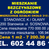 Sprzedam nowe mieszkanie 5 pokojowe z ogródkiem w dwulokalowym budynku mieszkalnym
