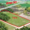 Duża działka przy drodze S61 pow. 2,2791 ha - Długie, gm. Kalinowo