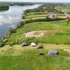 Siedliska działka z linią brzegową jeziora Sunowo
