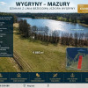 Działka z linią brzegową jeziora Wygryny w Wygrynach