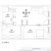 Duży metraż 66,36 m² | 2 pokoje | odbiór od zaraz