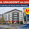 Bezpośrednio. Lokal usługowy 50 metrów od stacji metra, przy al K.E.N.