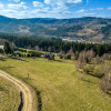 Zawoja - widokowa działka 1351 m2 , prąd, las
