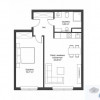 NOWOCZESNE 2 POKOJE | 47,74 m² | BAŻANTOWO