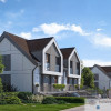 Pięciopokojowy dom z podwójnym garażem i ogrodem
