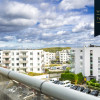 3 pokoje, balkon i 100 m² wspólnego tarasu