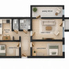 Lublin, Mieszkanie, 4 pokoje, 60m2, Pana Balcera