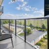 wyposażone 2 pokoje w Baltea Apartments | Park Reagana