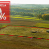 Działka 54 ary z fundamentami domu i projektami - Łęki Dolne !
