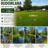 500 m od rzeki Pisy puszcza Piska, działka budowlana 35 arow