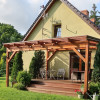 Dom z cegły plus 2 domki, 4700 m² działka, 8 km od Bałtyku