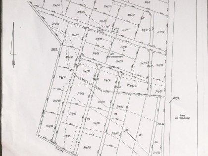 Działka rolna o powierzchni 16,1316 ha z podziałem geodezyjnym pod działki budowlane