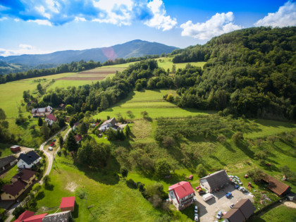 Działka budowlana 36 ar przy lesie