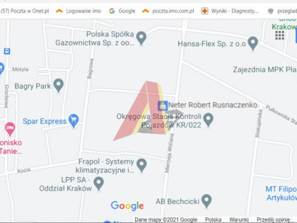 Działka Kraków Podgórze, Płaszów ul. Mierzeja Wiślana