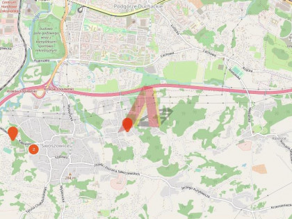 Działka Kraków Podgórze, Swoszowice ul. Miarowa