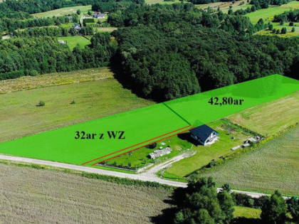 Działka z WZ Chmielnik - 32ar