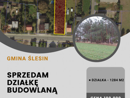 Działka Budowlana – Gmina Ślesin