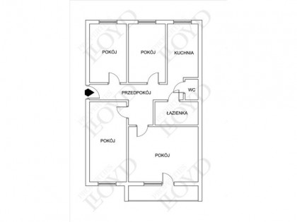 Mieszkanie na sprzedaż 70,50 m², piętro 2, oferta nr LL/55563/2021/407190