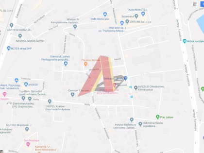 Działka Kraków Podgórze, Łagiewniki ul. Sucha