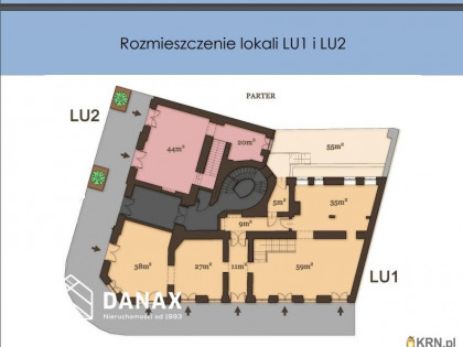 Biuro do wynajęcia (woj. małopolskie). Kraków, Stare Miasto/Kazimierz, ul. J. Dietla, 28 900 PLN, 322,00 m2