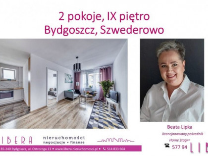 Mieszkanie na sprzedaż (woj. kujawsko-pomorskie). Bydgoszcz, Szwederowo, 299 000 PLN, 35,00 m2