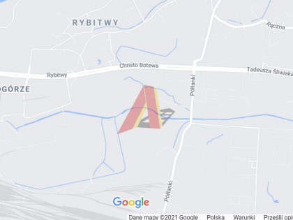 Działka Kraków Podgórze, Rybitwy ul. Półłanki