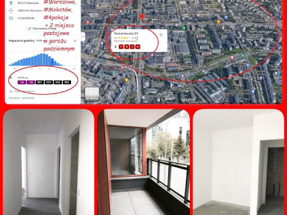Mieszkanie Warszawa Mokotów, Ksawerów ul. Domaniewska