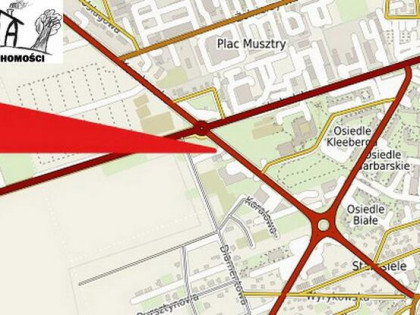 Działka usługowa Lublin, Włodawa