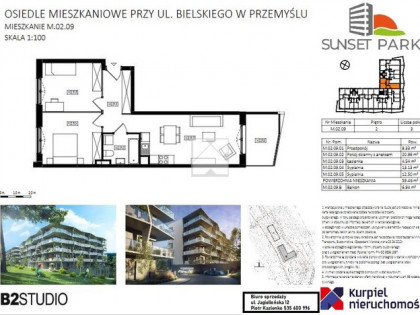 Przemyśl, Marcina Bielskiego Mieszkanie na sprzedaż