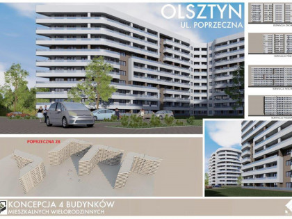 Do sprzedania mieszkanie 3-pokojowe 60,45 m2 w Olsztynie , przy ul. Poprzecznej 28