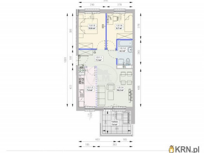Mieszkanie na sprzedaż (woj. dolnośląskie). Wrocław, Psie Pole/Swojczyce, 587 730 PLN, 54,80 m2