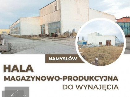 Magazyn do wynajęcia (woj. opolskie). Namysłów, 19 316 PLN, 1 756,00 m2