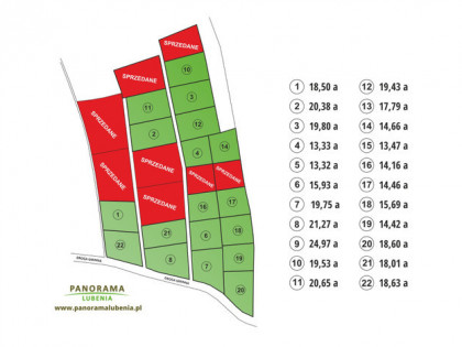 podkarpackie, rzeszowski, Lubenia, Lubenia Działka na sprzedaż