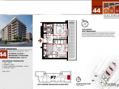 Mieszkanie na sprzedaż (woj. podkarpackie). Rzeszów, Staromieście, 313 300 PLN, 33,07 m2