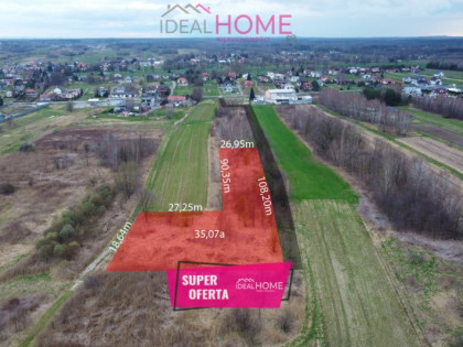 Działka, grunt na sprzedaż (woj. podkarpackie). Kolbuszowa Dolna, 165 000 PLN