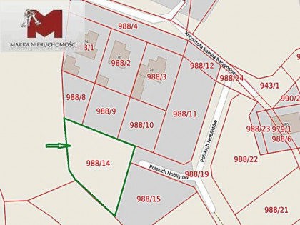 Działka Kędzierzyn-Koźle ul. Polskich Noblistów