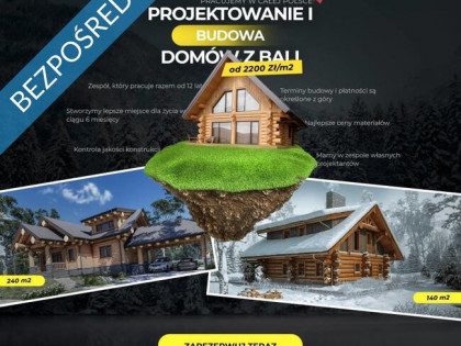 Projektowanie i budowa domów z bali w technologii kanadyjskiej