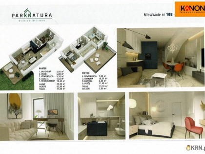 Mieszkanie na sprzedaż (woj. małopolskie). Kęty, 501 200 PLN, 71,60 m2