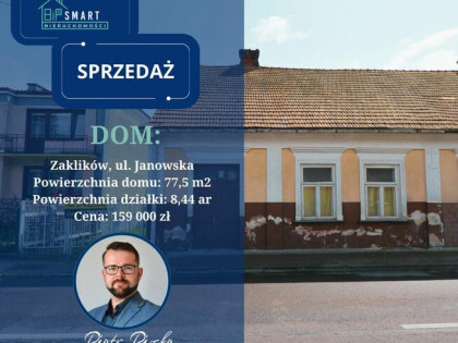 Dom w Zaklikowie, ul. Janowska, 77,5m2