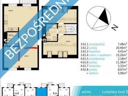 Sprzedam 4 pokojowe mieszkanie 2 poziomowe