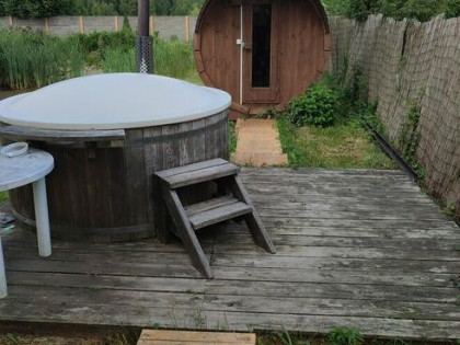 Sprzedam posesję z domkiem jakuzzi-balia ogrodowa sauna such
