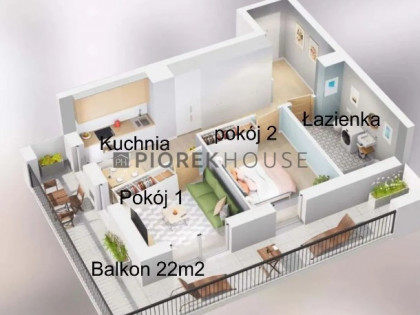 Mieszkanie 2 pokojowe