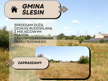 Gmina Ślesin – Działka w okolicy jezior