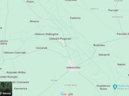 Działka rolna Ulatowo-Pogorzel gm. Jednorożec, Ulatowo-Pogorzel