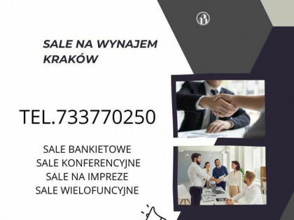 Sale na wynajem Kraków i okolice - imprezy z noclegiem